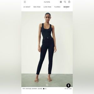 Zara skinny jeans